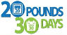 20 Pounds in 30 Days