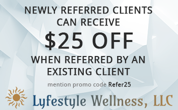 Newly Referred Clients Receive $25 Off When Referred by an Existing Client - Promo Code Refer25
